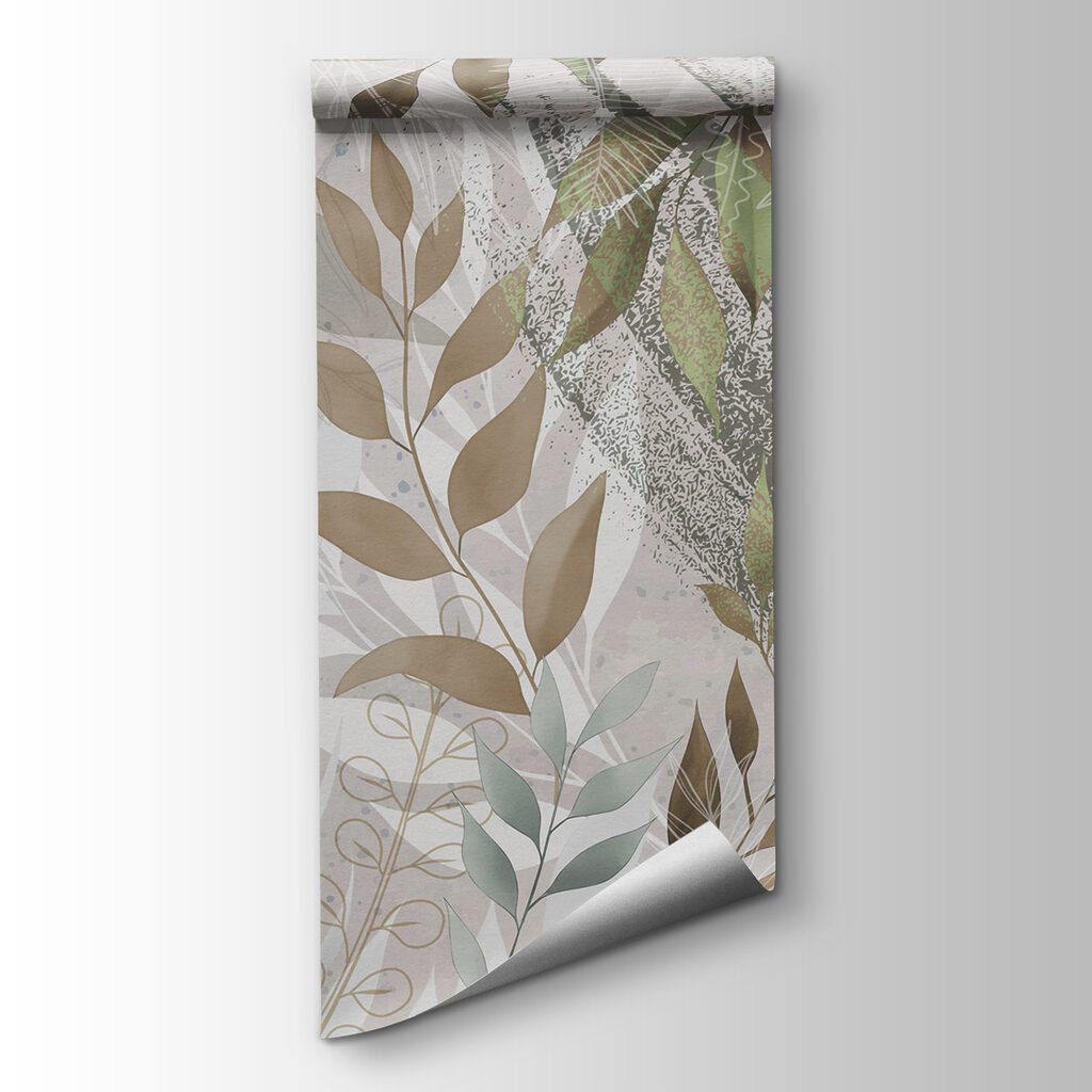 A close up of leaves