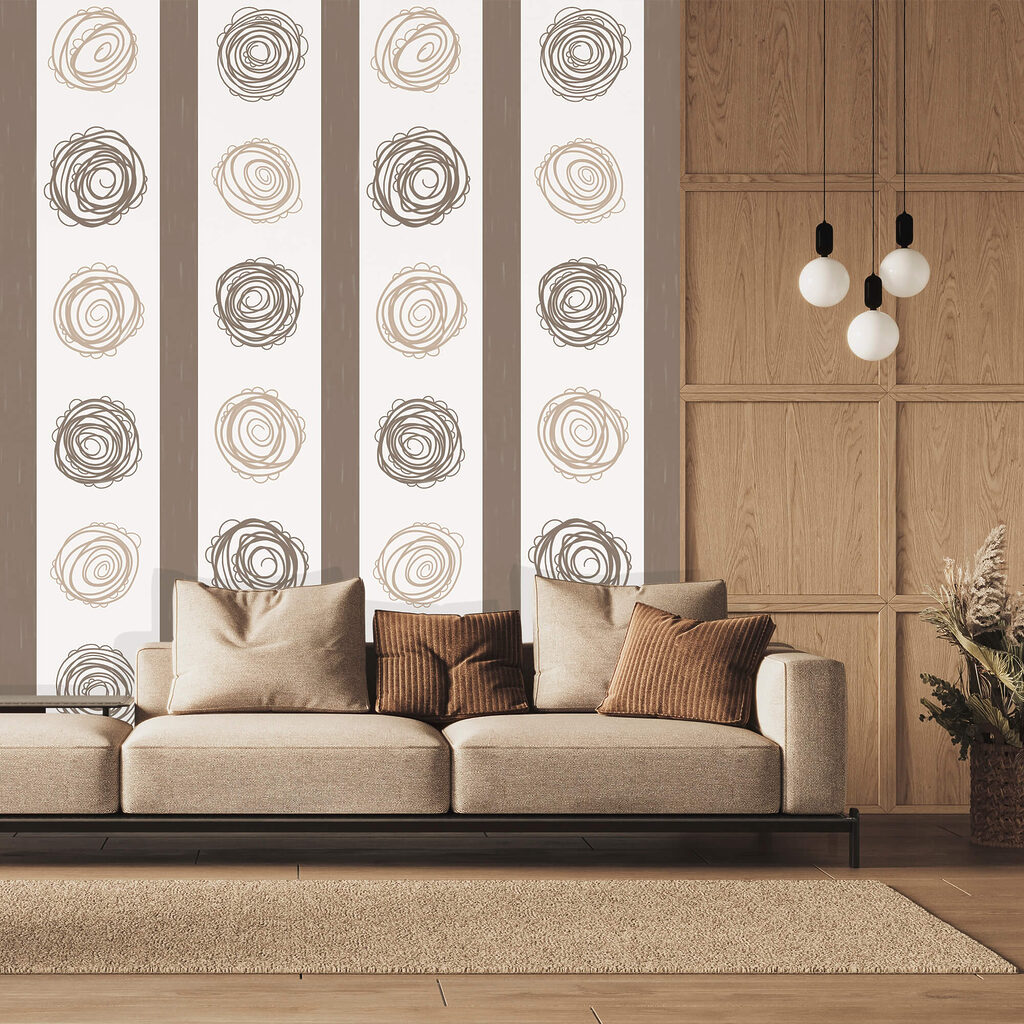 Візерунок з кіл і ліній