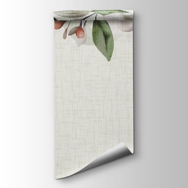 A white flowers and green leaves