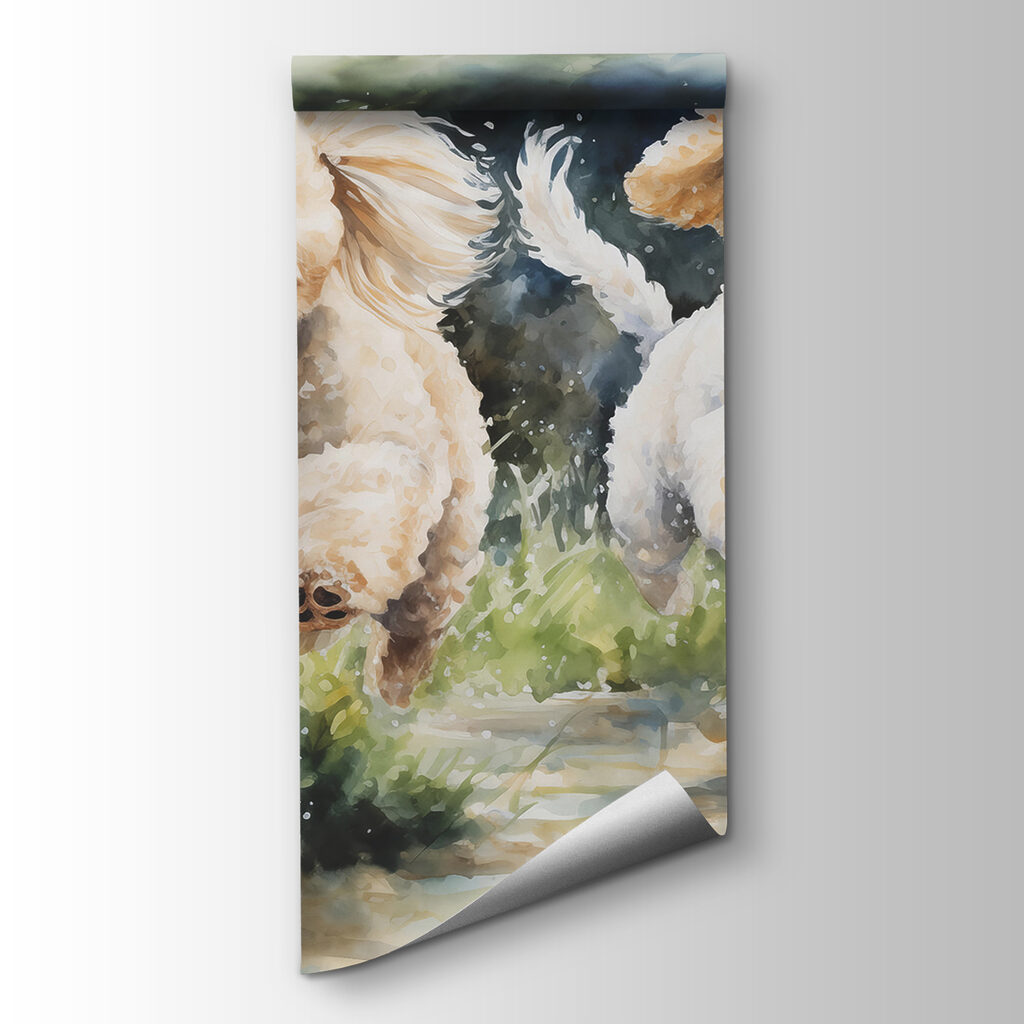 Two dogs jumping in the air Two dogs jumping in the air