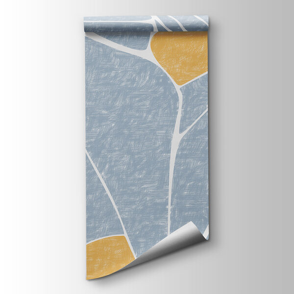 Blue and yellow pattern