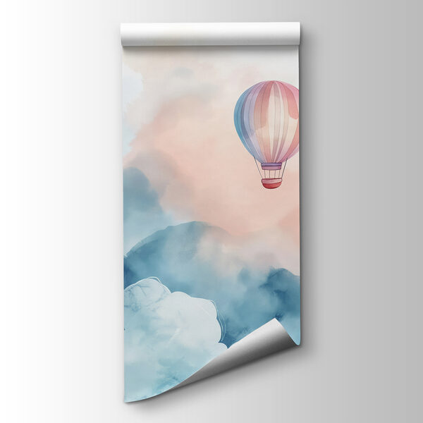 Group of hot air balloons in the sky