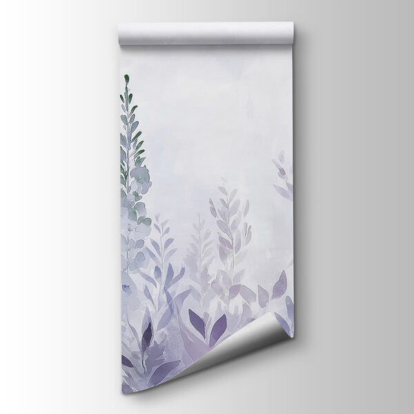 Painting of plants with leaves