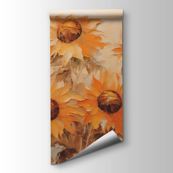 Painting of sunflowers Painting of sunflowers