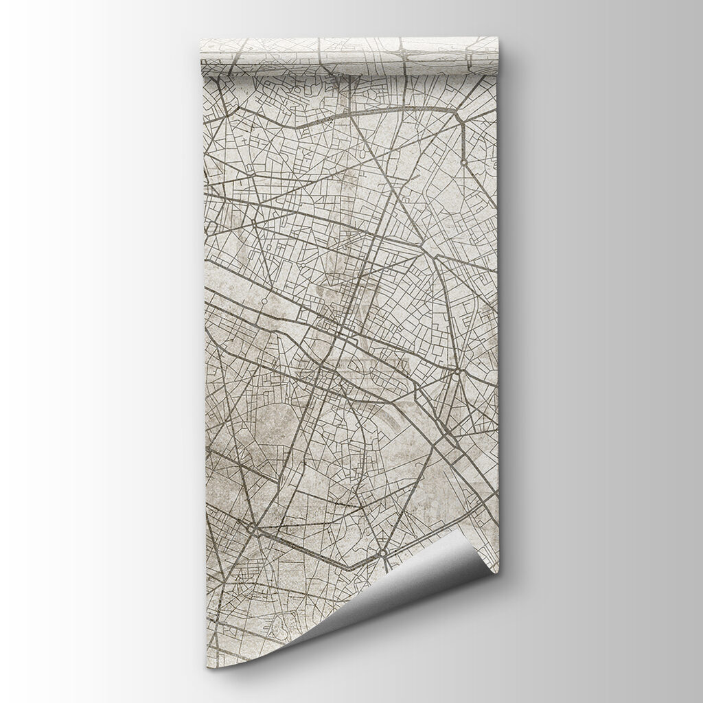 Map of a city Map of a city