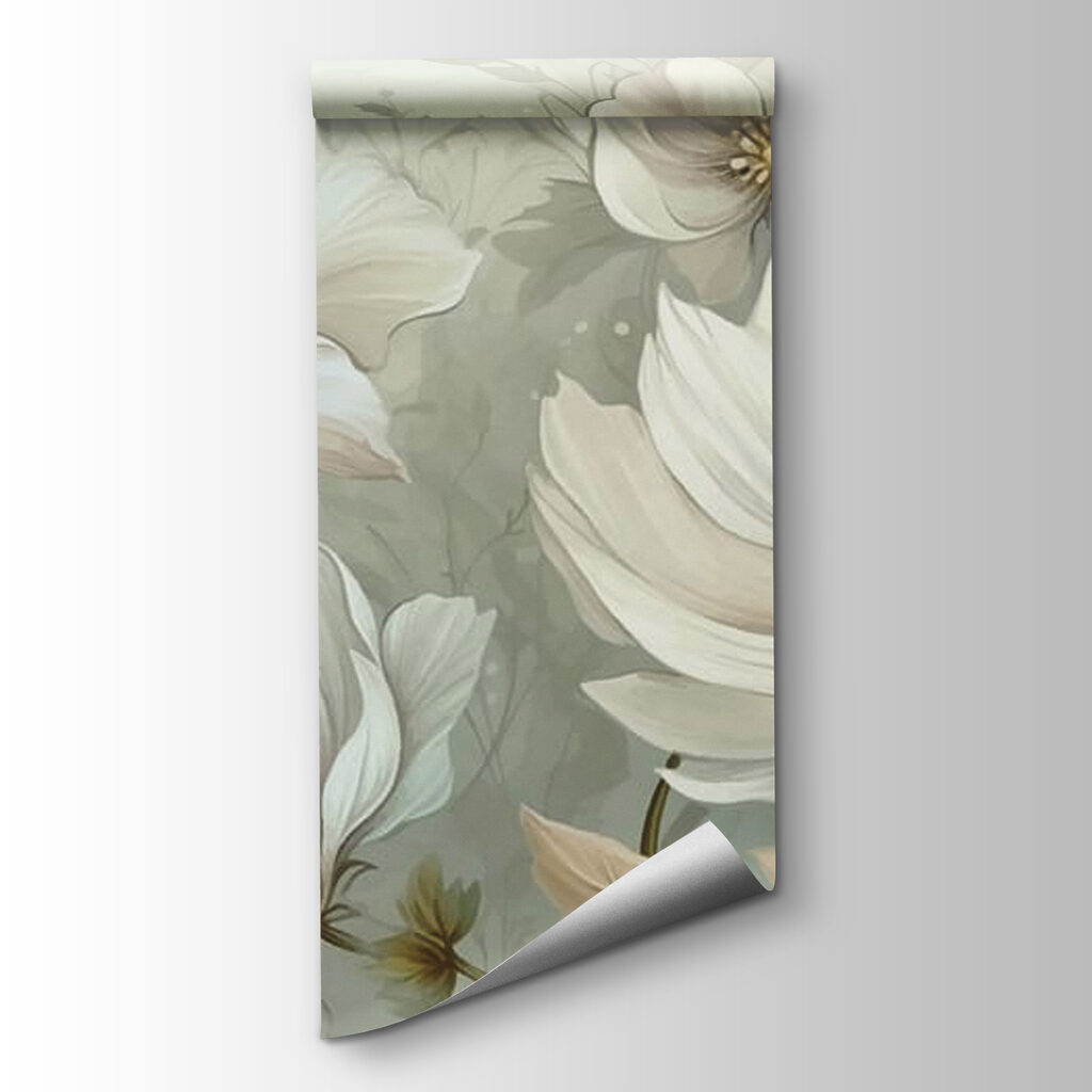 Delicate blooms in serene hues Delicate blooms in serene hues