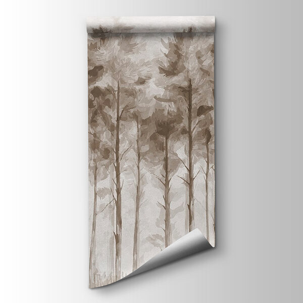 Group of trees in a forest