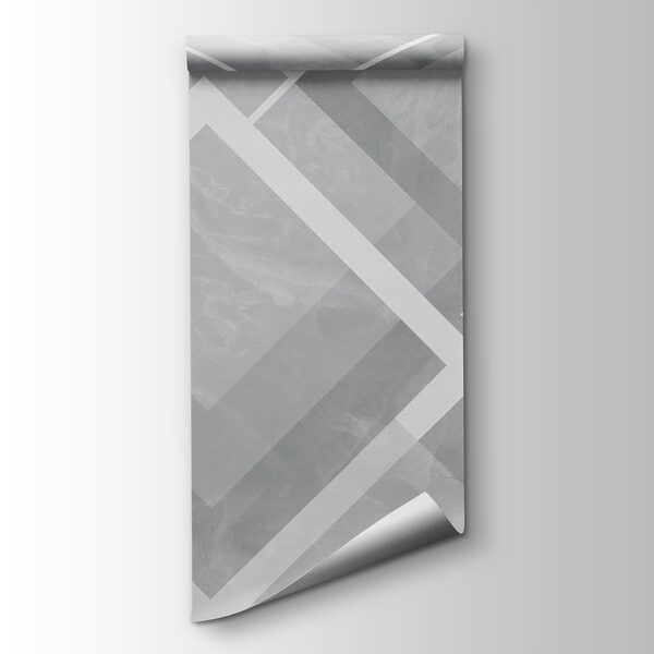 Grey and white background with white squares
