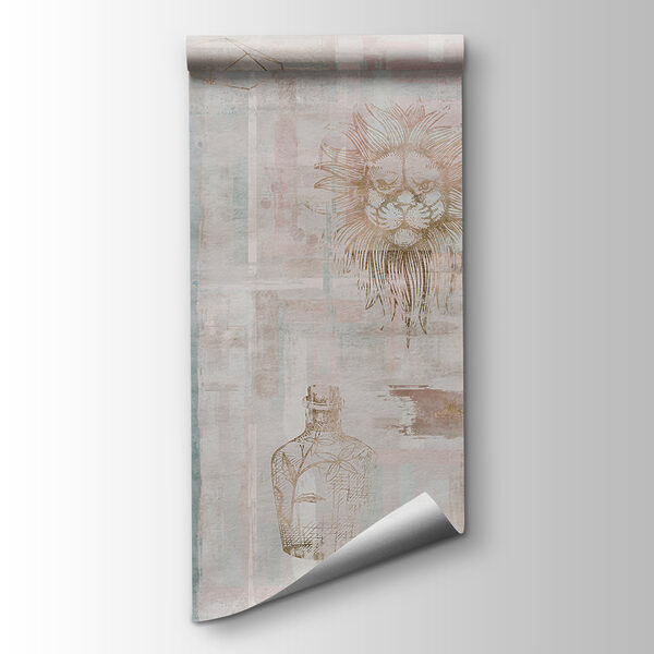 Wallpaper with various symbols