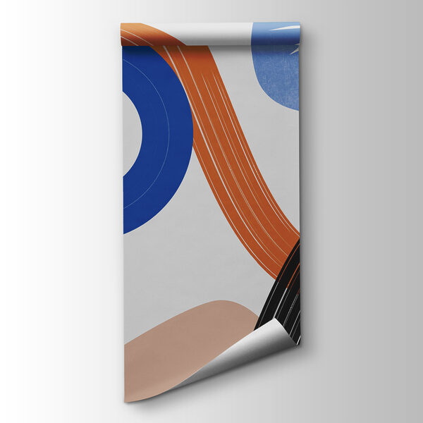 Colorful art piece with lines and circles Colorful art piece with lines and circles