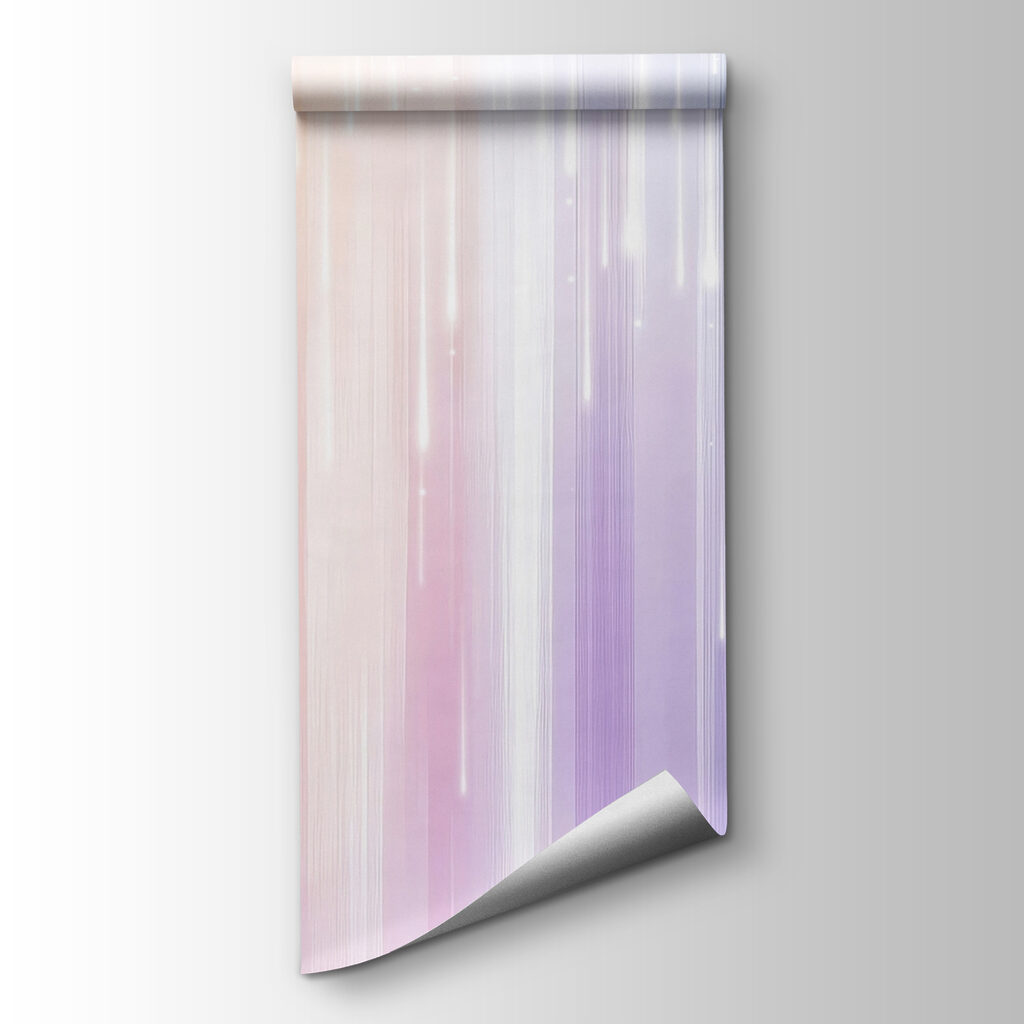 Blurry image of a rainbow of light