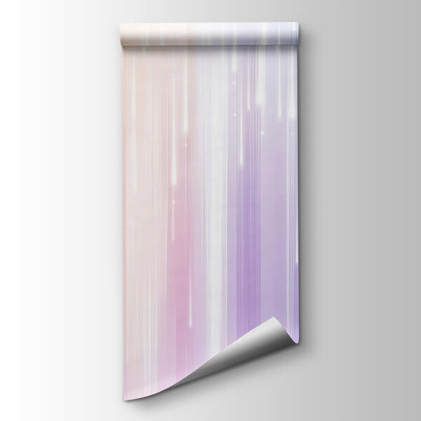 Blurry image of a rainbow of light