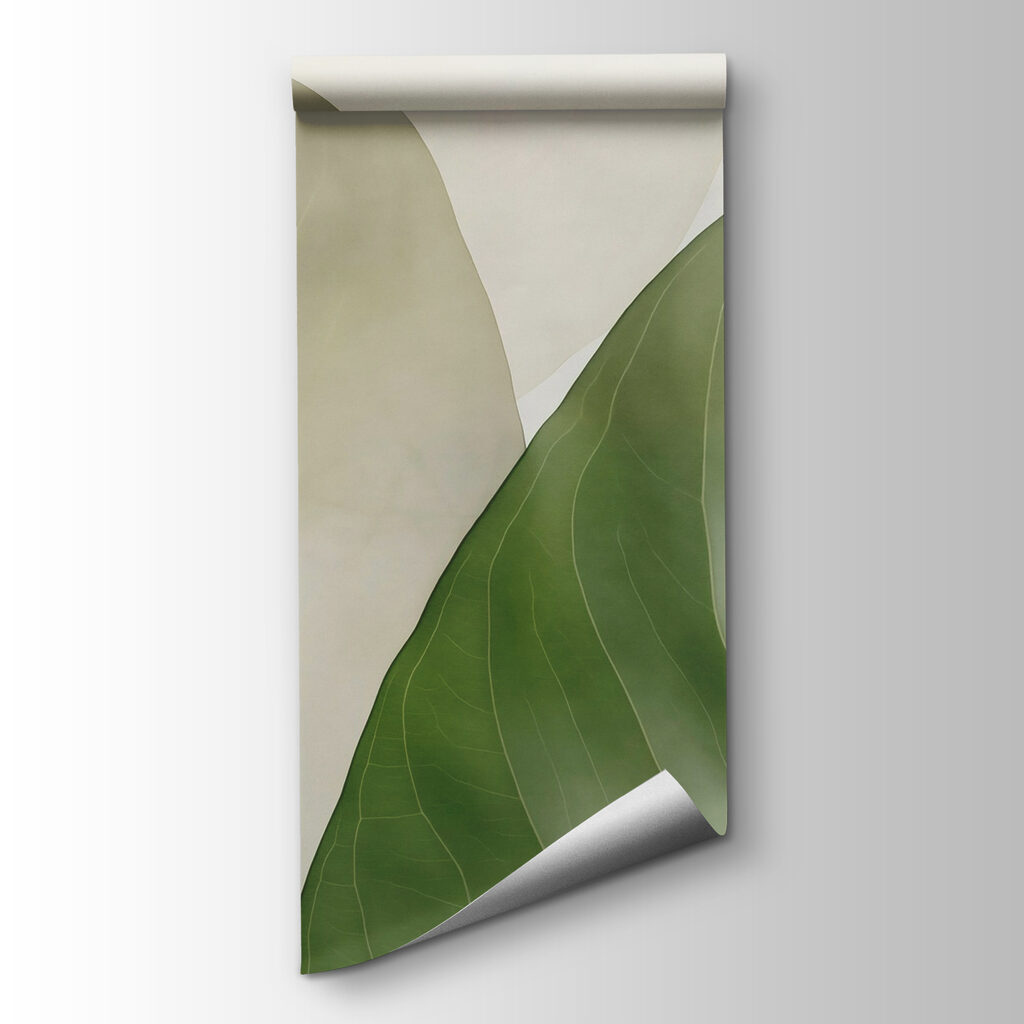 Elegant leaves in soft hues Elegant leaves in soft hues