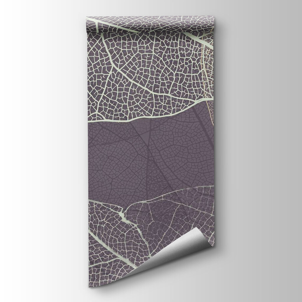 Nature's delicate leaf patterns revealed