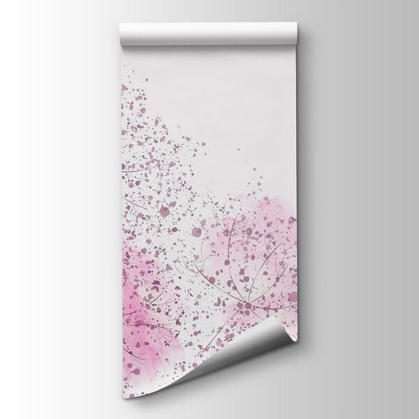 Pink flowers with purple spots Pink flowers with purple spots