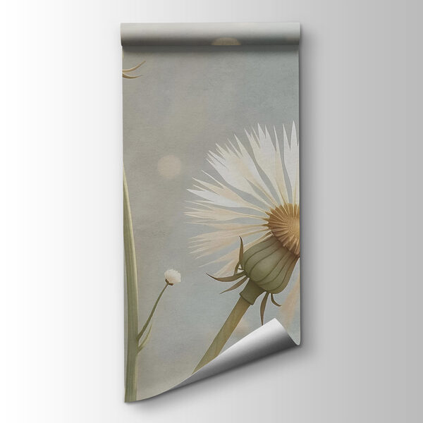 Delicate flowers in soft hues