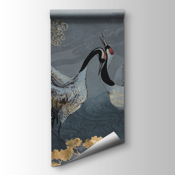 Two birds standing in a field Two birds standing in a field