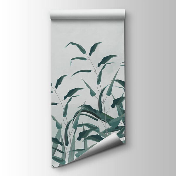 Lush leaves against a soft backdrop