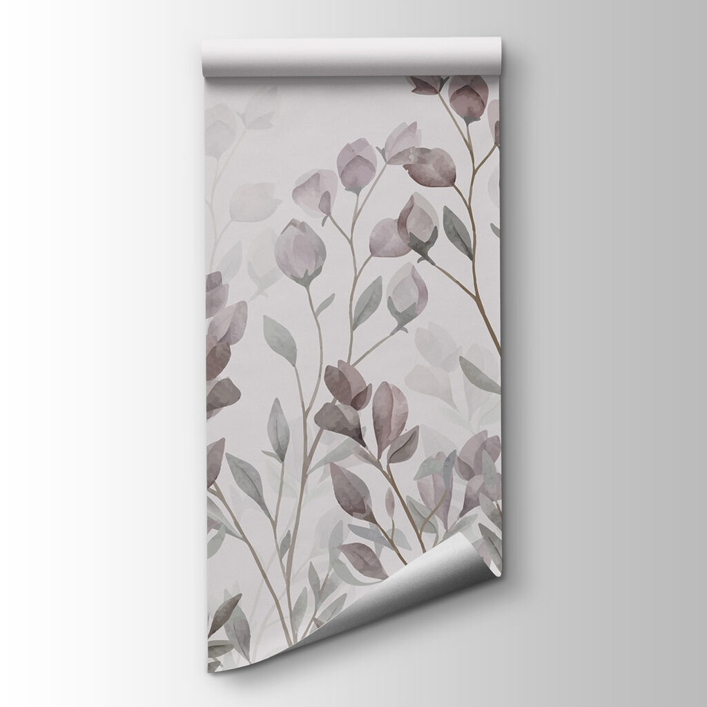 Subtle hues create a tranquil scene