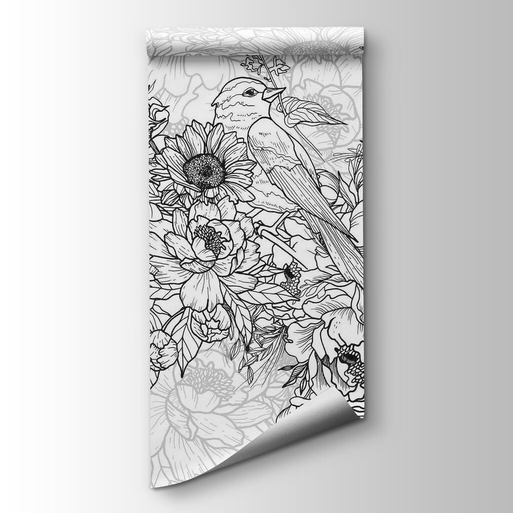 Bird on a flower Bird on a flower