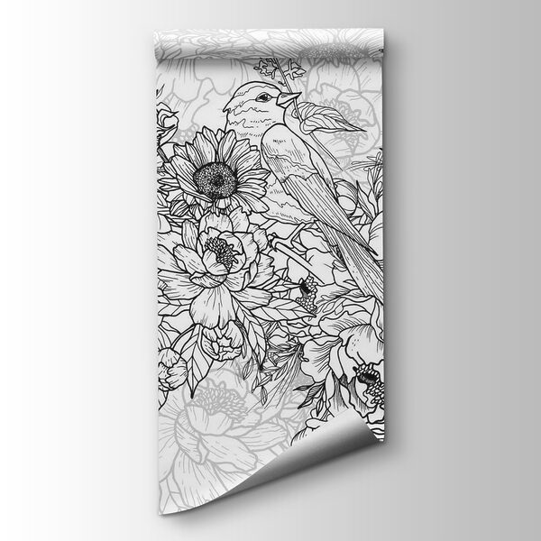 Bird on a flower Bird on a flower