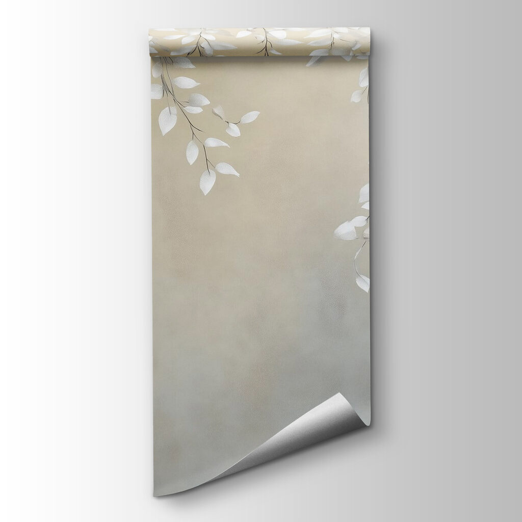 White leaves on a branch White leaves on a branch