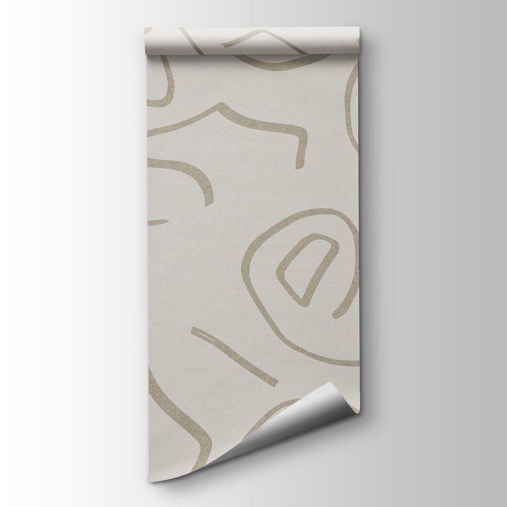 White and tan pattern