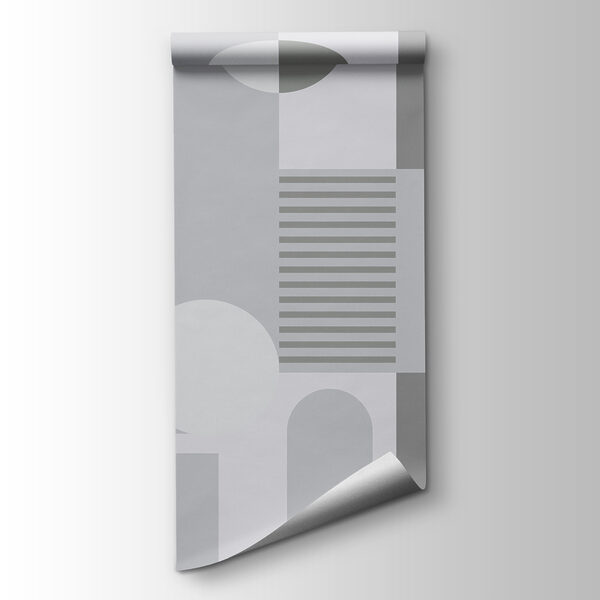 Grey and white geometrical pattern Grey and white geometrical pattern