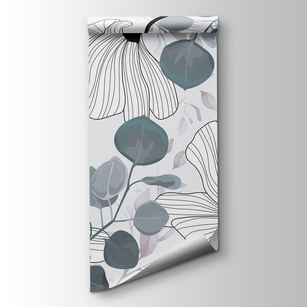 Delicate floral pattern in soft hues