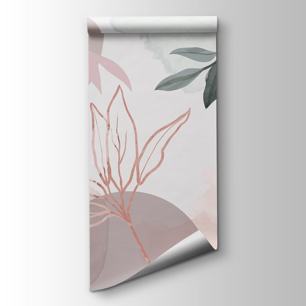 Soft botanical patterns in pastels