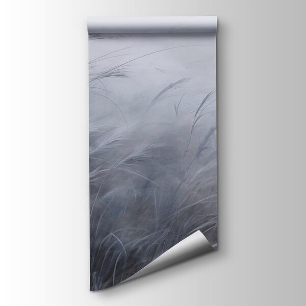 Soft whispers of blue-gray grass Soft whispers of blue-gray grass