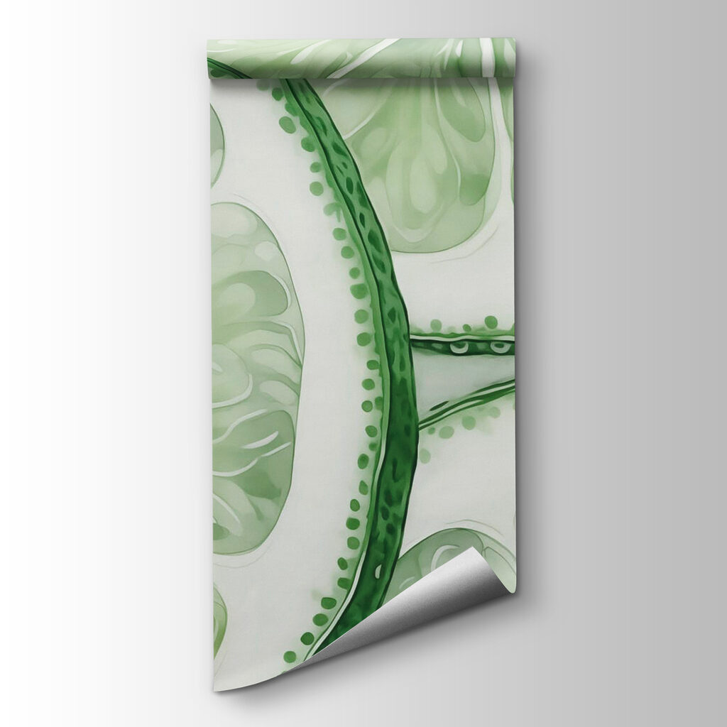 Fresh lime slices arranged beautifully Fresh lime slices arranged beautifully