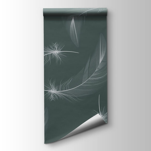 Pattern of white feathers