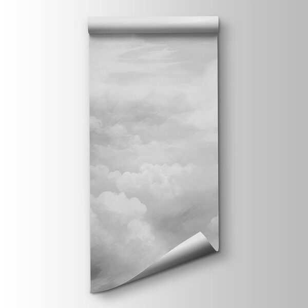 Greyscale shot of clouds Greyscale shot of clouds