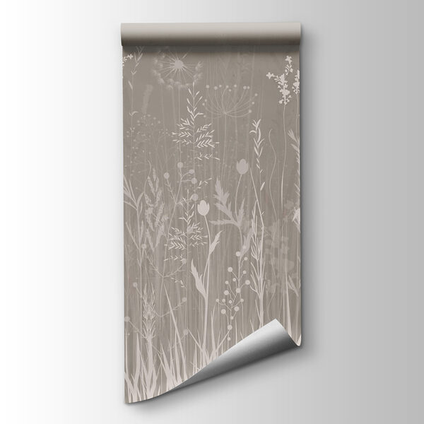 Field of grass and flowers