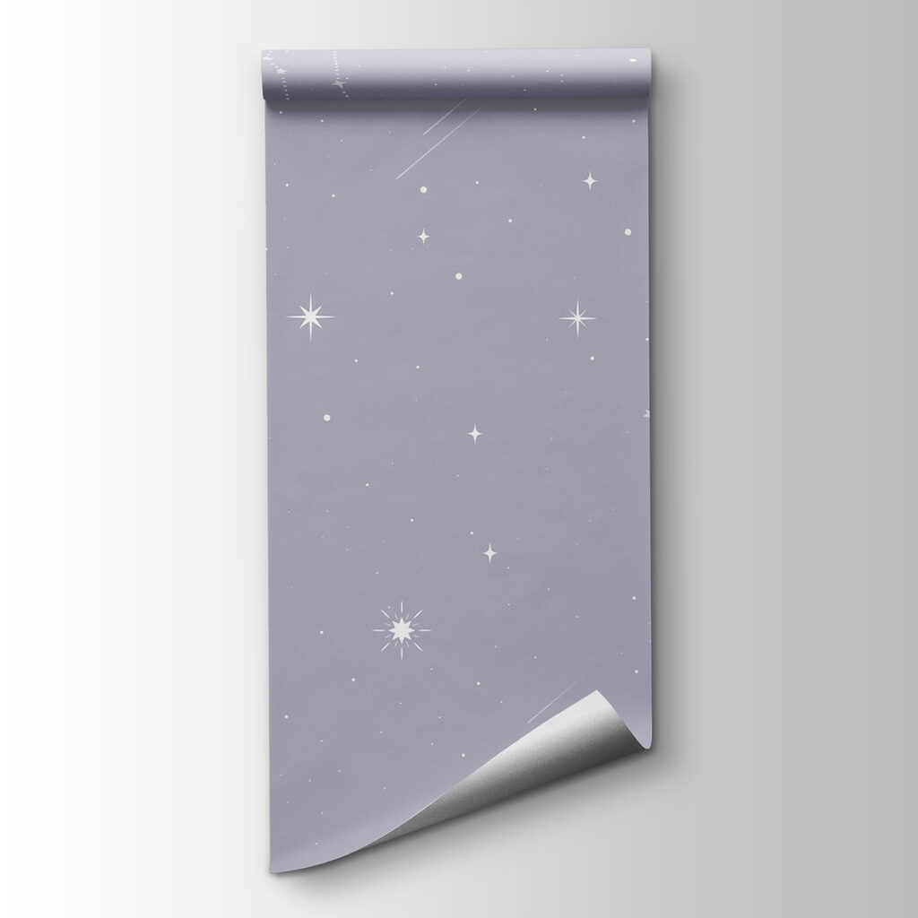 Moon and stars in the sky Moon and stars in the sky