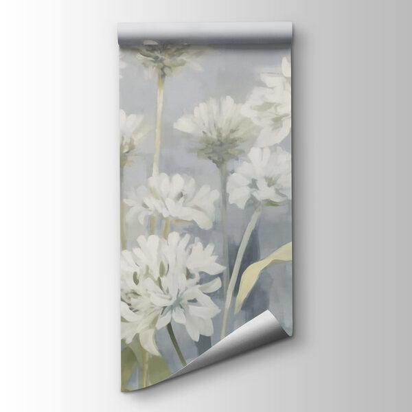 Painting of white flowers