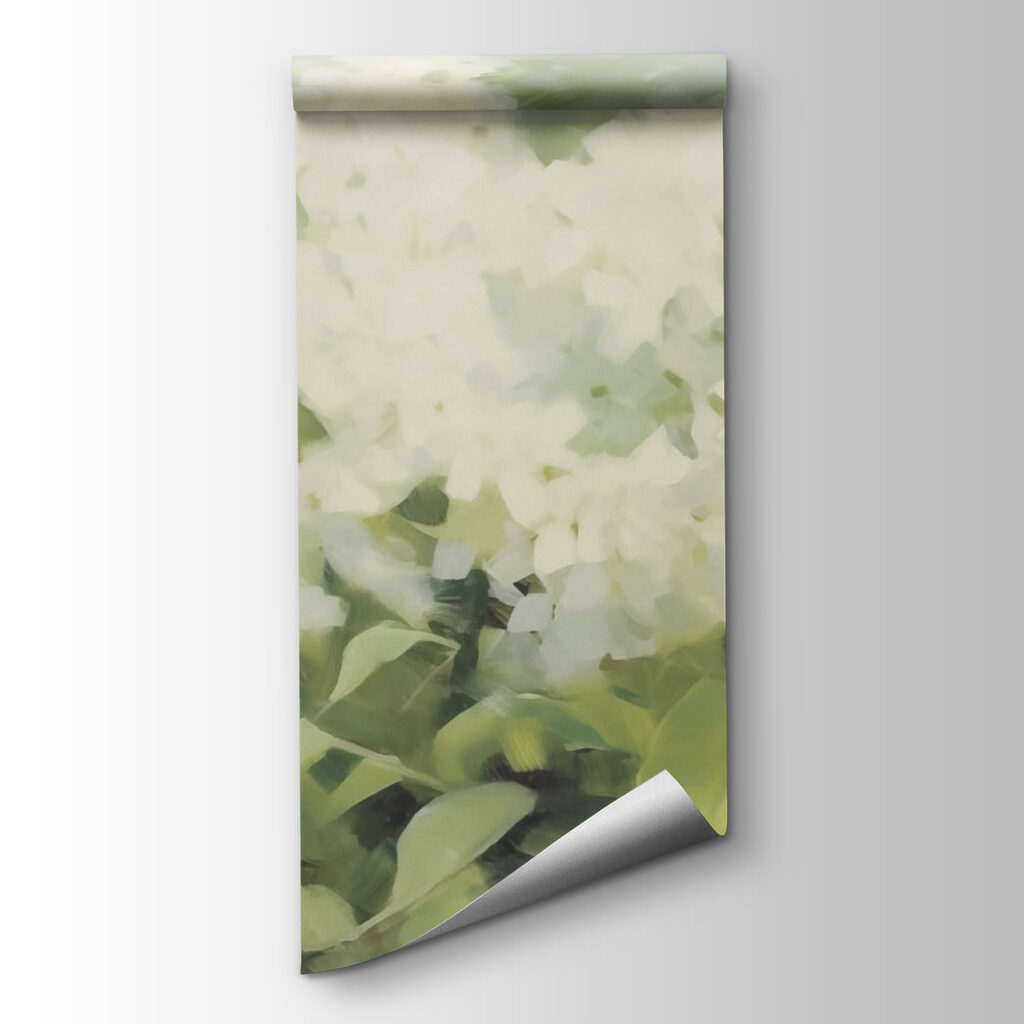 Blossoms amidst lush green leaves Blossoms amidst lush green leaves