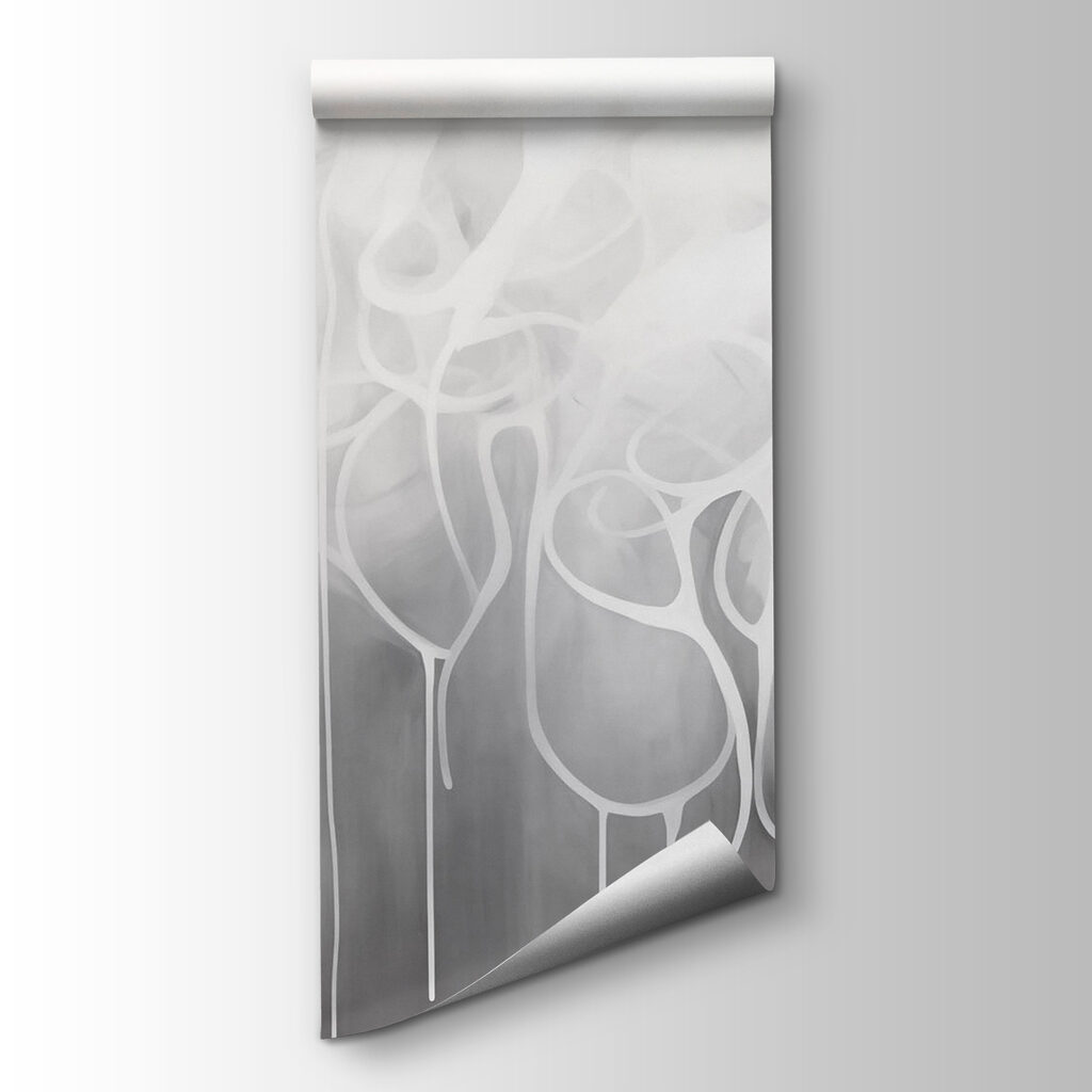 White paint dripping from a cloud