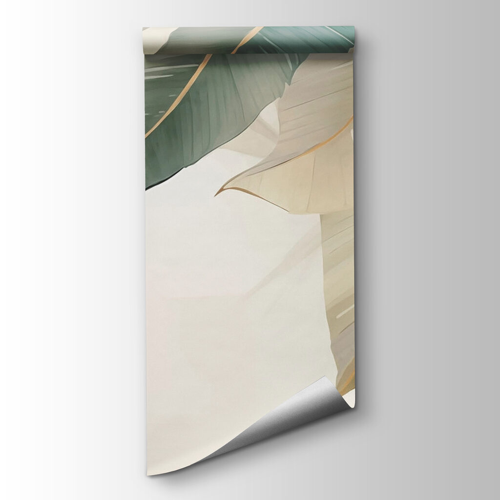 Soft, muted tones of natural leaves Soft, muted tones of natural leaves