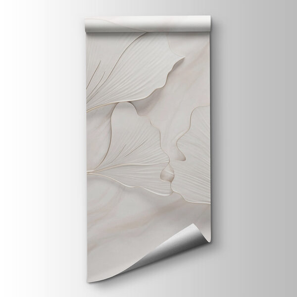 Delicate leaves on a soft background