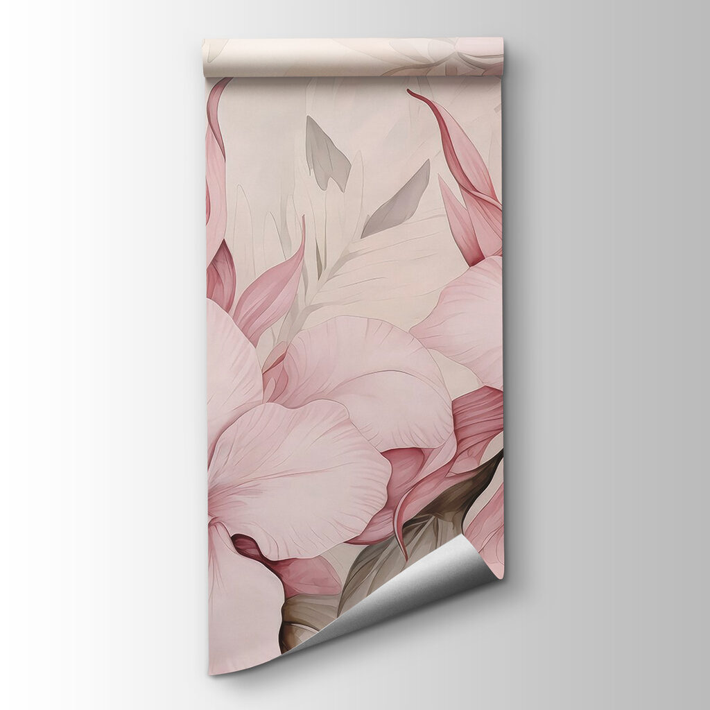 Delicate blooms in soft pastels