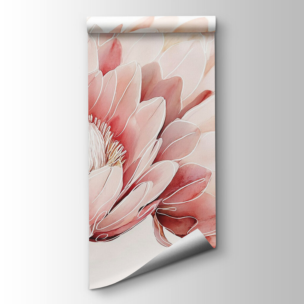 Delicate blooms in soft pastels