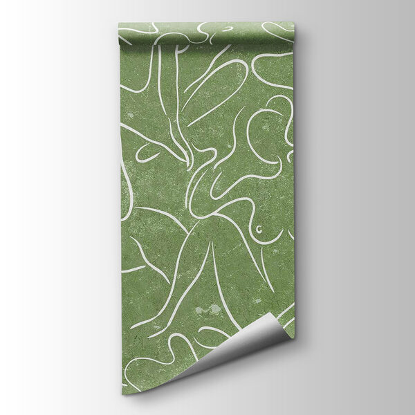 Drawing of a group of women