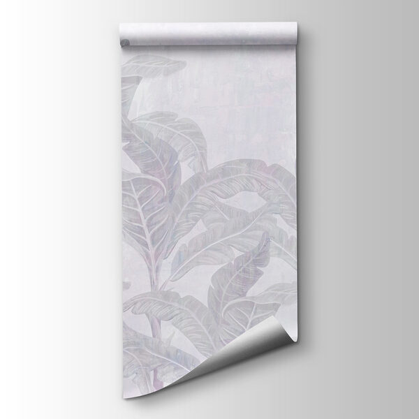 Delicate leaves in soft hues