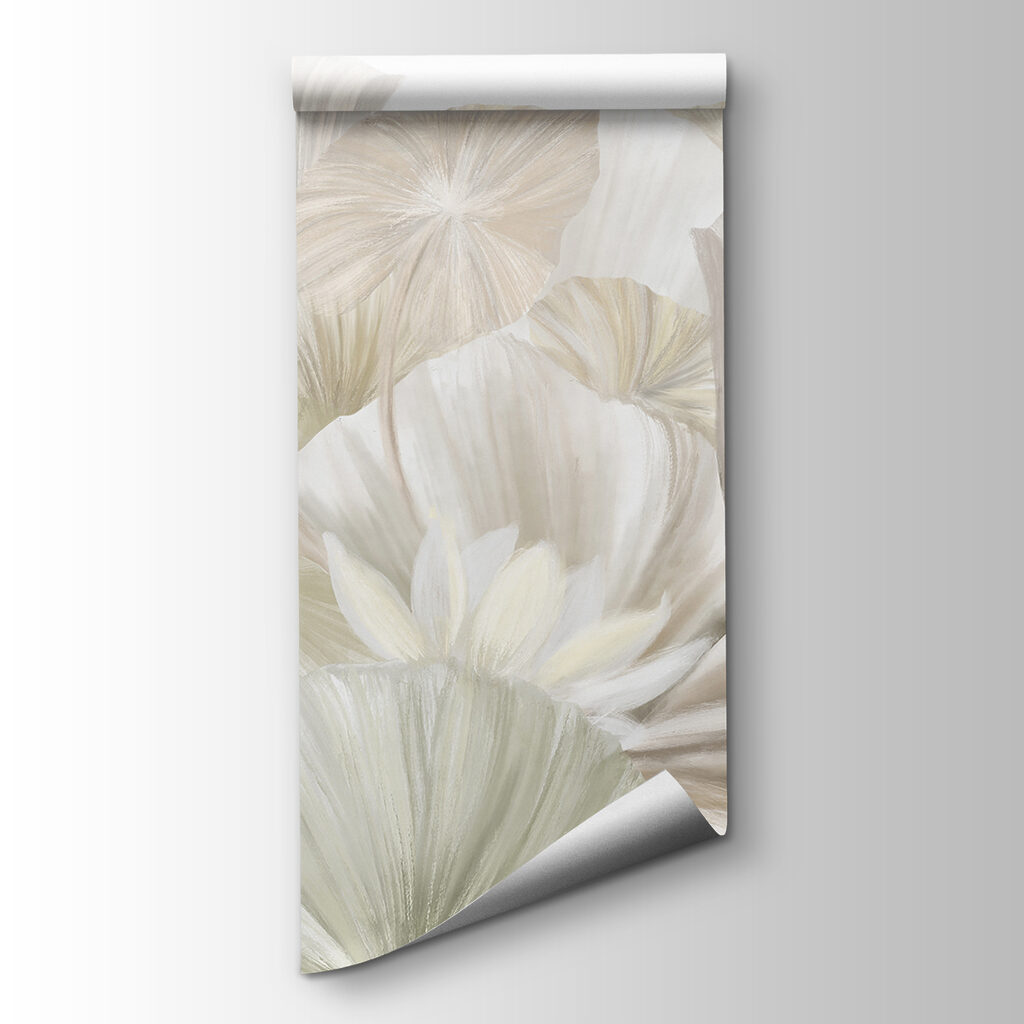 Group of white and grey leaves Group of white and grey leaves