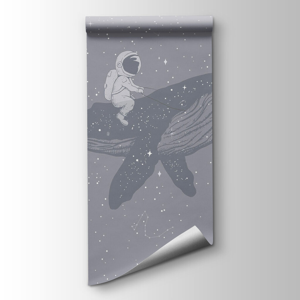 Person riding a whale Person riding a whale