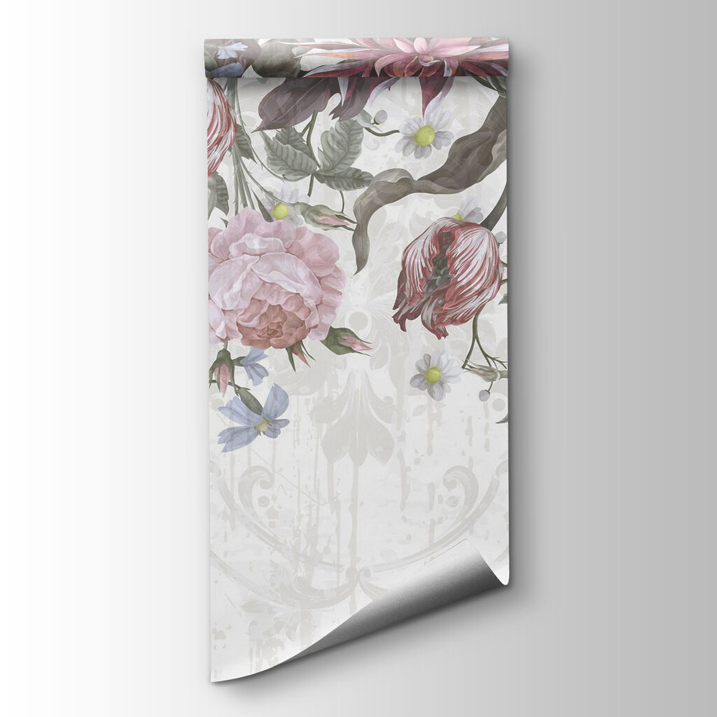 Delicate blooms in soft hues