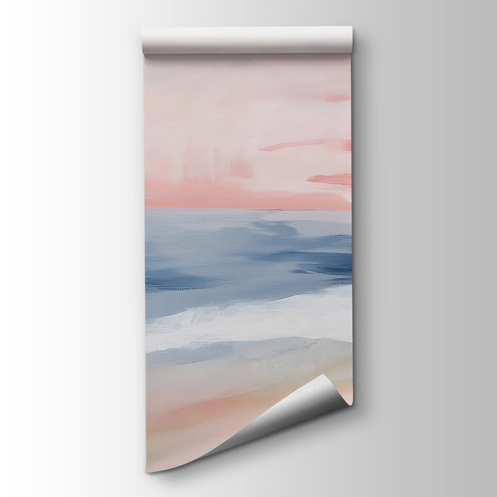 Painting of a beach Painting of a beach