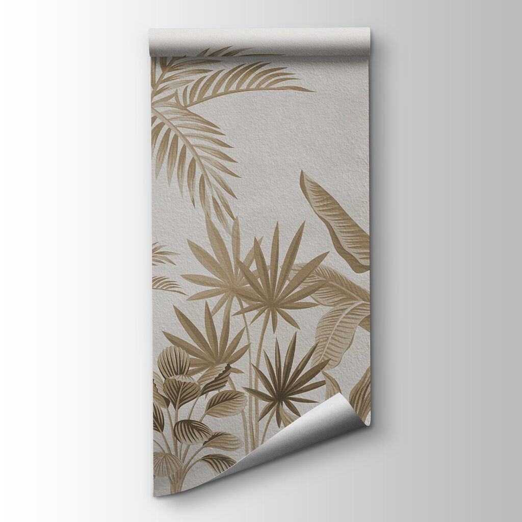 Wallpaper with plants and leaves Wallpaper with plants and leaves